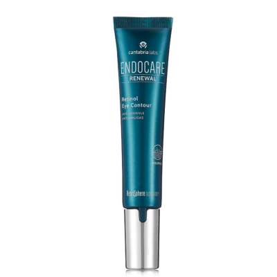 Contorno de ojos formulado con retinol que reduce bolsas y ojeras alisando y redensificando la piel.