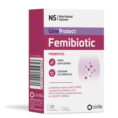 Complemento alimenticio que contribuye al buen funcionamiento y renovación de la flora vaginal