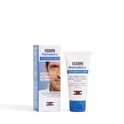 Gel crema facial de textura ligera ideal para calmar e hidratar pieles con irritaciones