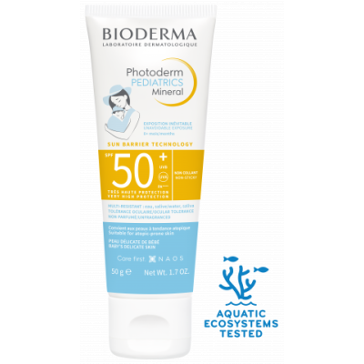 Crema pediátrica de alta protección repara y protege la piel de los efectos del sol. También apto para pieles más delicadas y atópicas.